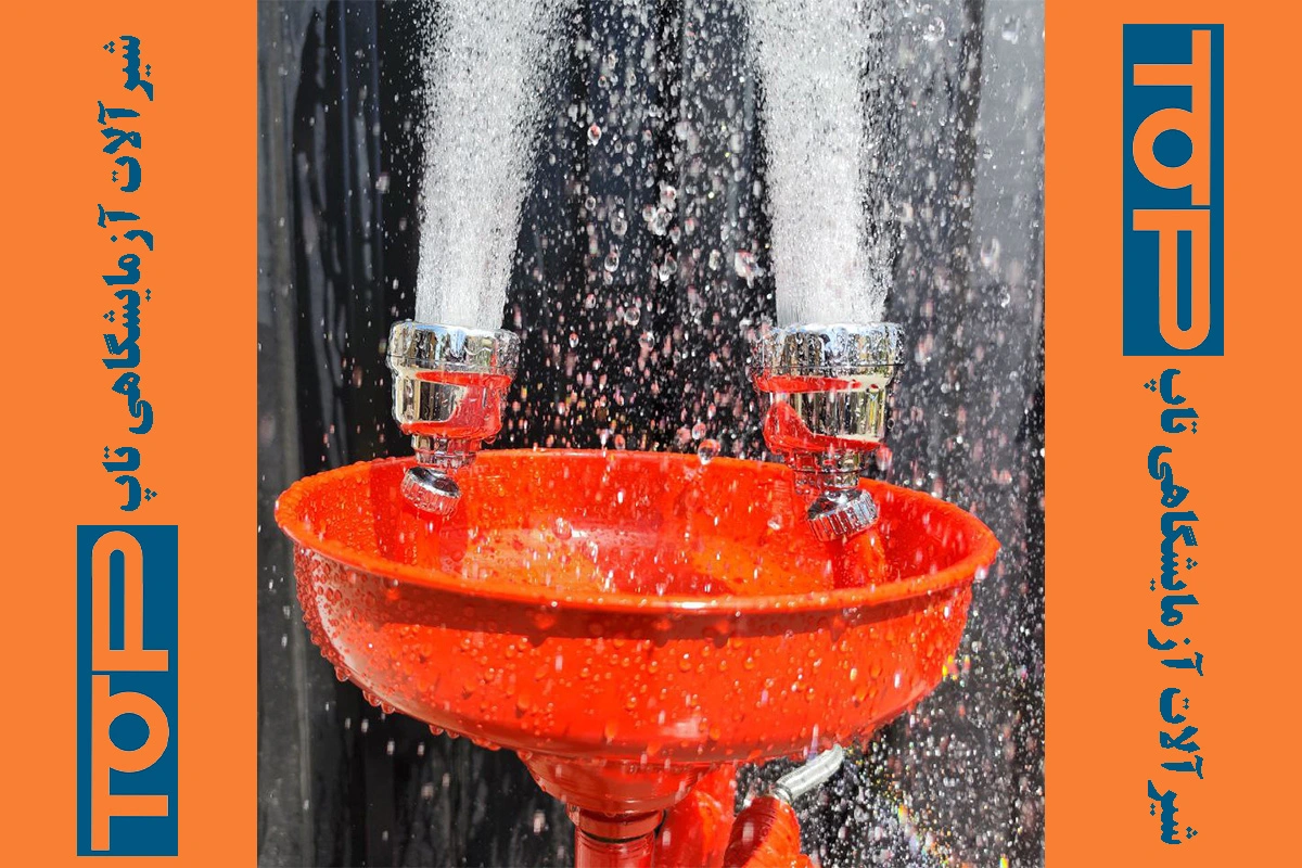 نحوه استفاده از دوش و چشم شوی اضطراری