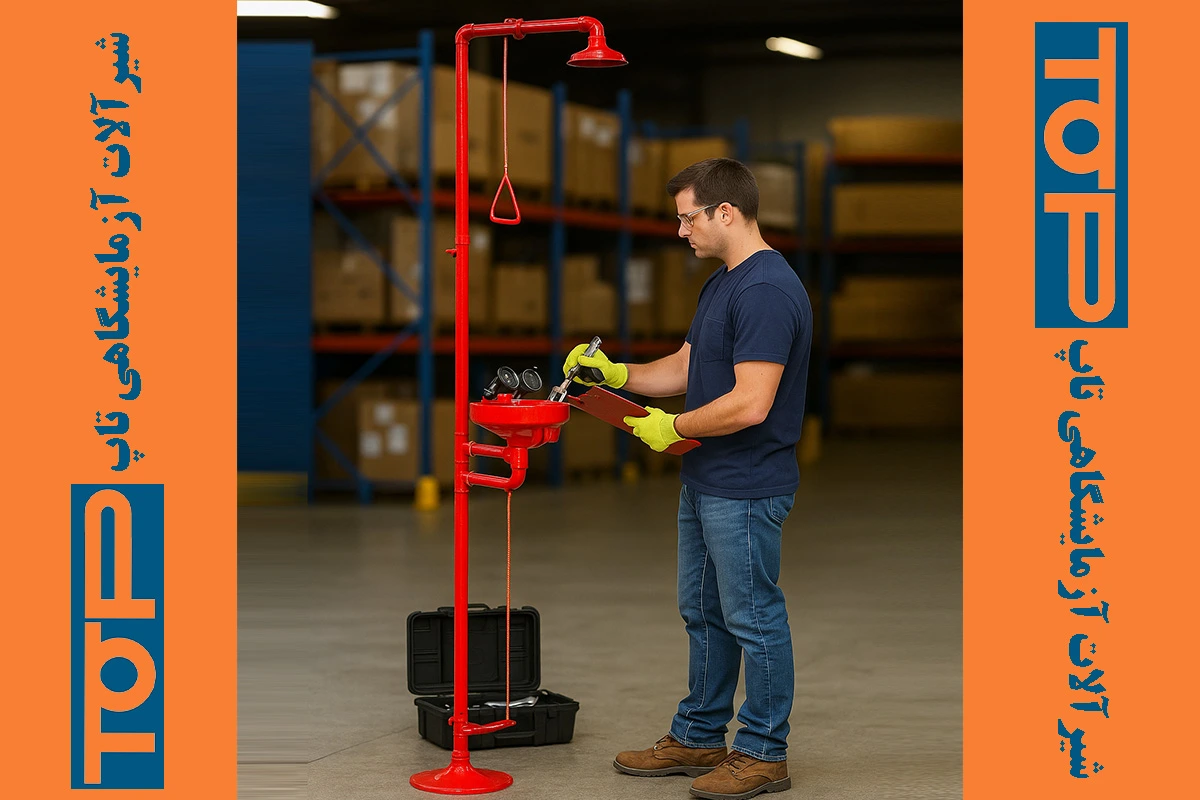 نگهداری از دوش و چشم شوی اضطراری